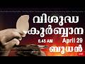 Holy Mass I Malayalam Mass I April 29 I Wednesday I Qurbana I 6.45 AM