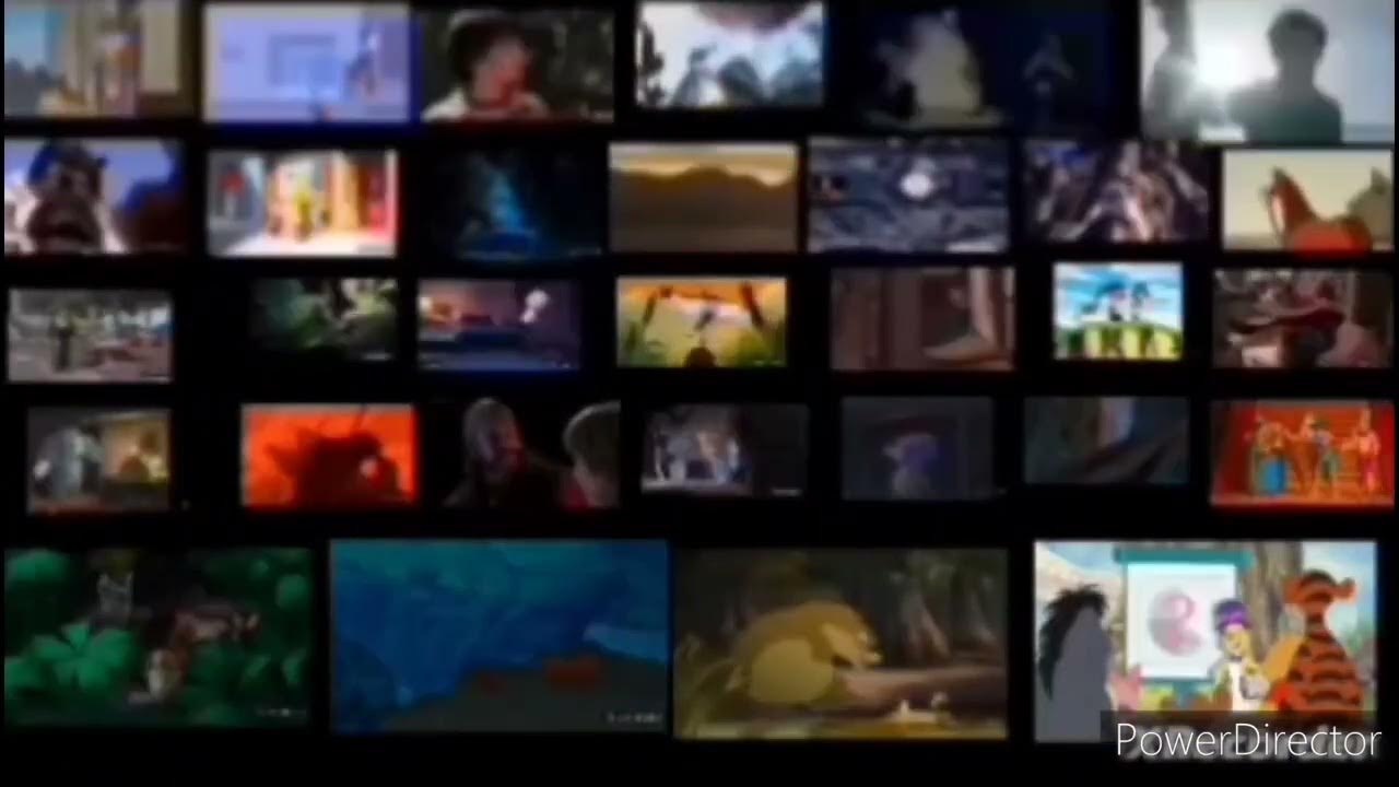 All 31 google drive movies on vhs played at once sped up 8x youtube