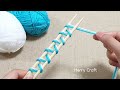 Super Easy Flower Making Idea with Woolen - Hand Embroidery Design Trick - Amazing Sewing Hack - DIY