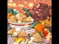 Colour with me Chinese fortune cookies in Happy Color App.