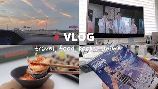 cozy july vlog: morning routines, shopping in the city, lots of food, books, nendoroid :3