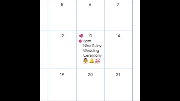 Got a lot of weddings coming up? Google Workspace can help you stay organized! 🗓 #Shorts