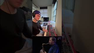 Today’s progress with Chris Potter, I got the whole year to get it hehe #omarito #piano #jazz #music