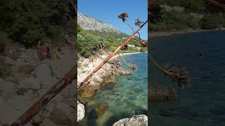 FKK Beach Živogošče Croatia #fkk #nudebeach #naturist #naturistbeach #nudist #nudistbeach  #croatia
