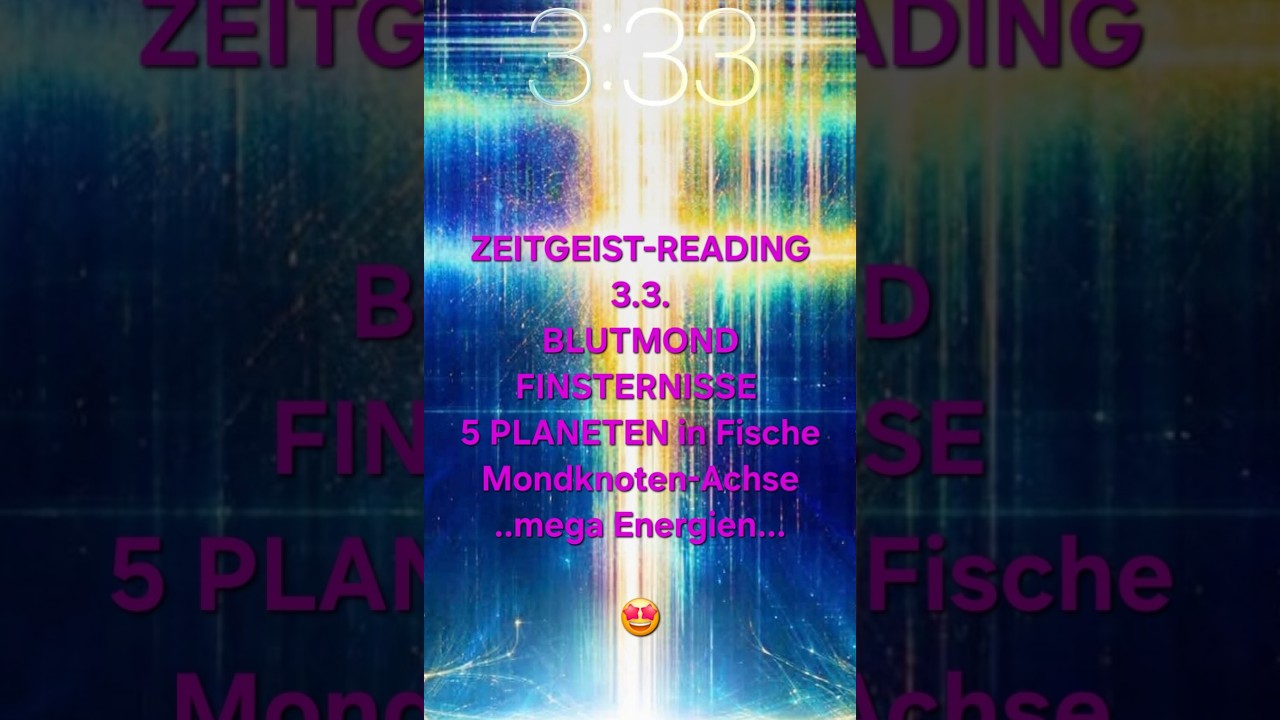 ZEITGEIST-READING BLUTMOND 3.3.2026