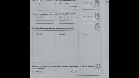 PCA Class 4 Step Up Math Workbook