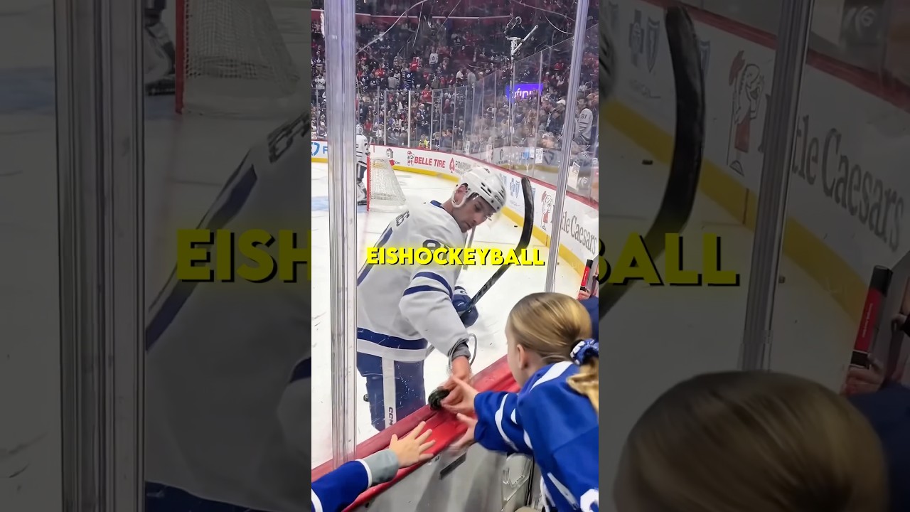 Das unerwartete Geschenk des Eishockeyspielers 🏒