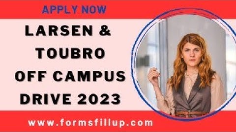L&T Off-Campus Mass Hiring | 2023 | 2022-2021 BATCH |Step by Step Process |Many Courses + Branches