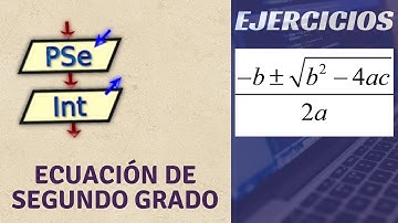 Pseint desde cero 2025 | Ejercicios | Ecuación de segundo grado paso apaso
