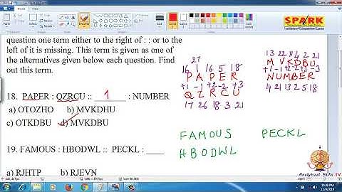 Letter Analogy || Questions 18 -20 || Spark Institute || Easy Arithmetic || Krishna Sir