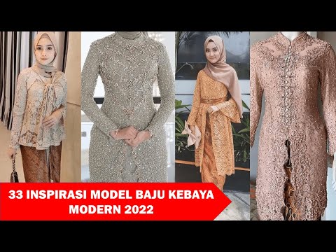 33 INSPIRASI MODEL BAJU KEBAYA MODERN 2022 MODEL KEBAYA MODERN