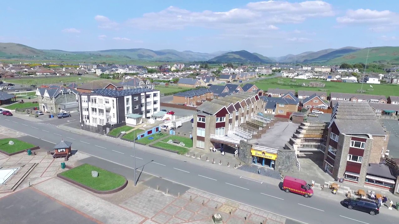 Tywyn Seafront Drone footage.. YouTube