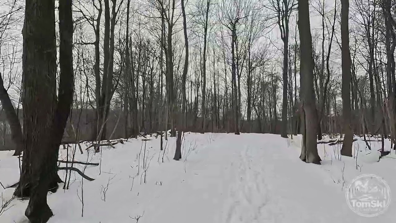 4K Trail POV - Hike for a Frozen Surprise