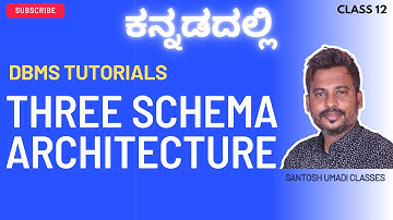 "Three Schema Architecture in DBMS | Easy Kannada Explanation for Beginners"