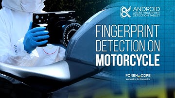 Fingerprint Detection on Motorcycle with 8K Android