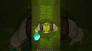 Hole Leads to Wednesday Addams and Shrek, MrBeast, Banana Cat 😸🍌 #shorts #minecraft