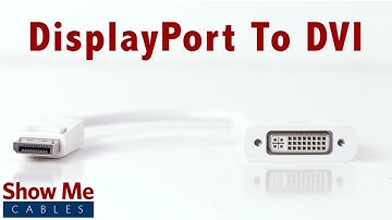 High Definition DisplayPort to DVI Adapter - Makes Video Easy #2918