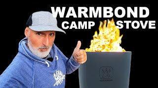 The WORLDS BEST camp STOVE! Warmbond!