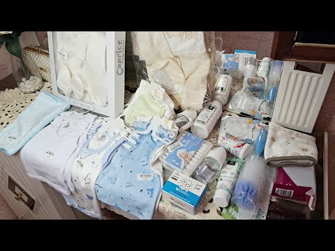 العودة بعد غياب مشترياتي للمولود الجديد ملابس الخريف و بعض المستلزمات لي تحتاجيهم في الأسابيع لوالا