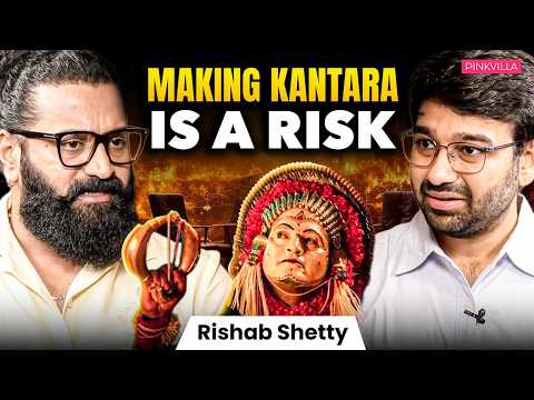 Rishab Shetty FIRST INTERVIEW on Kantara: Chapter 1, No Body Doubles, Kamal Haasan,Rajnikanth & More - video from Pink Villa
