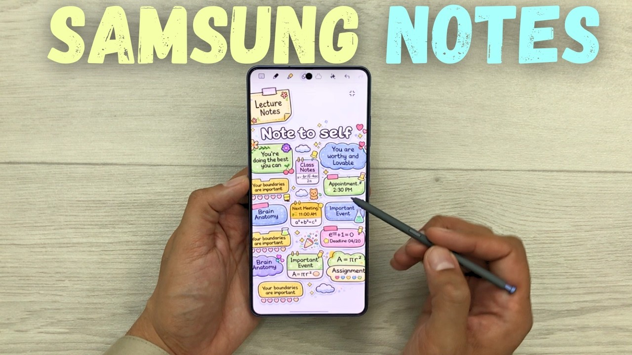 Note-Taking on Phone With Samsung Notes 26 Powerful Features - Ultimate Guide 2026