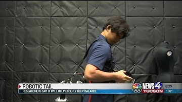 Japanese researchers invent robotic tail