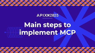 Main steps to implement MCP