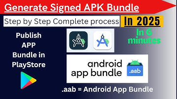 How to generate Signed APK Bundle || Signed APK file || Signed Bundle