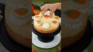 Put a cookie twist to your pumpkin cheesecake 🎃🎂