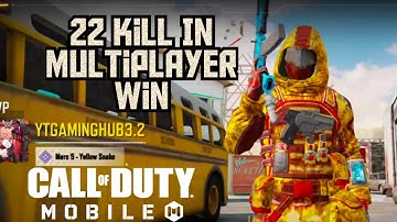 🎯 MVP Domination on Nuketown 💥 | 22 Kills with Grau 5.56 | Call Of Duty Mobile TDM Game play. #codm 