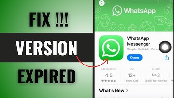 How to Fix  “This Version of WhatsApp Has Expired” on iPhone