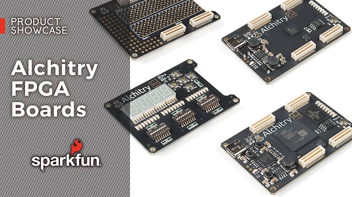 Découvrez les superbes cartes FPGA Alchitry