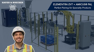 Automation for Specialty Products: Valve Bag Filler + Robot Palletizer