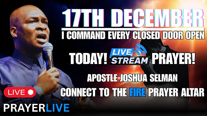 TODAY I COMMAND ALL CLOSED DOORS OPEN🔥| APOSTLE JOSHUA SELMAN #apostlejoshuaselman #Jesus #prayer