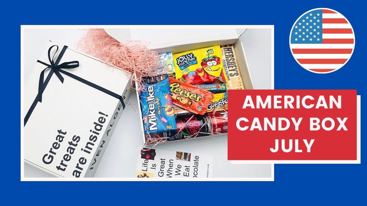 American Candy Box July Unboxing | Standard & Premium boxes | Iven Alger  :)