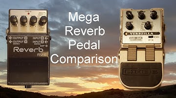 Boss RV-6 and Line 6 Verbzilla Full Comparison Demo All Main Features