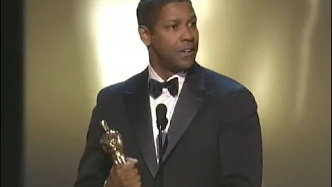 Denzel Washington Wins Best Actor | 74th Oscars (2002) - DayDayNews