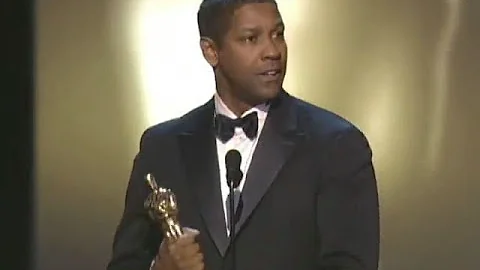 Denzel Washington Wins Best Actor | 74th Oscars (2...