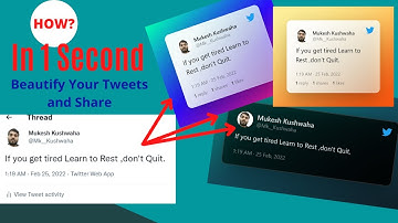 How to Beautify your tweets  and share on social media without editing software ? || Poet.so ||