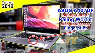 UNBOXING & REVIEW ASUS A407UF, LAPTOP CORE i7 TIPIS, PERFORMA JUARA
