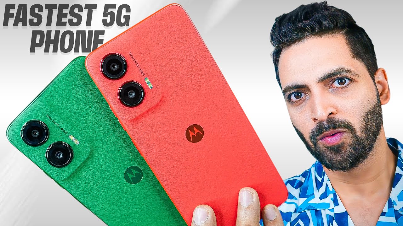 Moto G35 5G - FASTEST 5G Phone Under ₹10,000 !