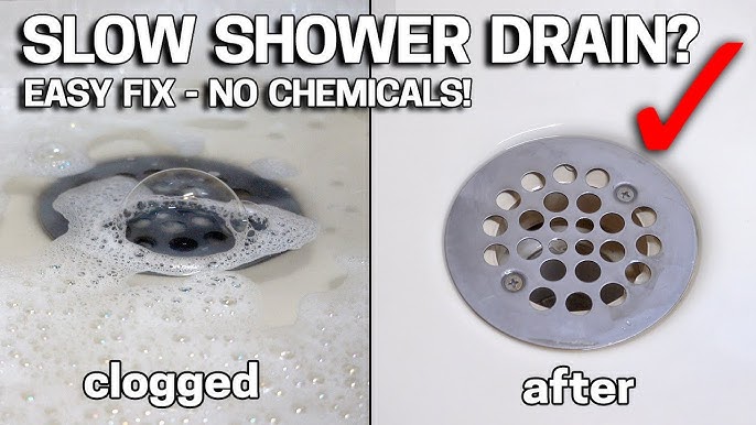 How to Clear a Clogged Shower Drain: 8 Methods - Dengarden