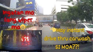 Rainy drive | Macapagal Blvd to Mall of Asia, Phl. |  May free carwash pero ingatan mo wiper mo😆 by Simply Rissa 145 views 7 months ago 11 minutes, 34 seconds