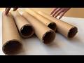 Made and SOLD them ALL! 10 Genius ideas for recycling Cardboard Rolls! Diy Home Decor Ideas