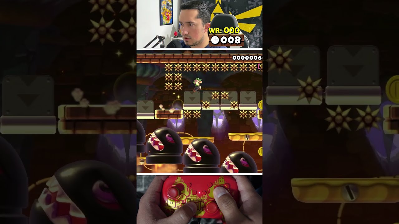 I Beat This Level With LESS Than 0 1 Seconds Left Supermariomaker2 Mariomaker2