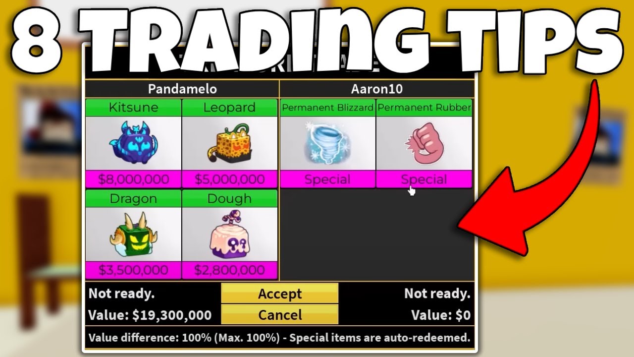 8 СУПЕРПОЛЕЗНЫХ советов по торговле (Blox Fruits)