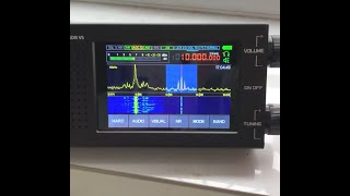 Malachite Malahit DSP SDR Receiver V5 receiving 10MHz BPM shortwave time service