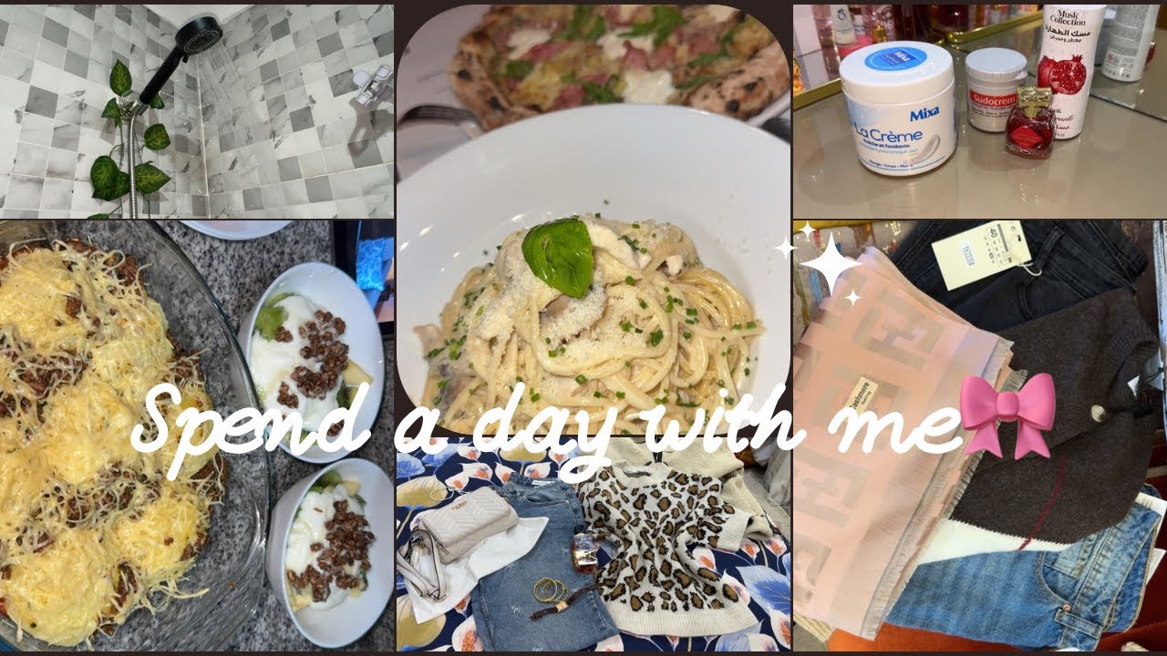 يوم كامل معيا 🌸 خريجة مع صاحبتي 🩷 شريت حويجات جداد 🛍️🎀