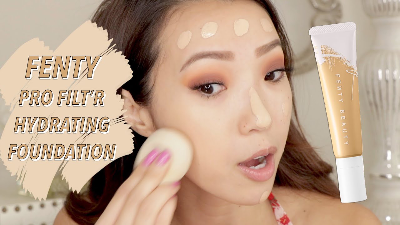 Fenty Beauty New Foundation for Dry Skin - Pro Filtr Hydrating Foundation  Review