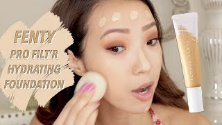 NEW Fenty Beauty Pro Filt’r Hydrating Foundation Review!